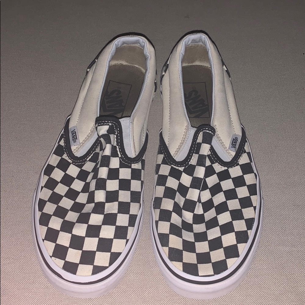 Checkered vans